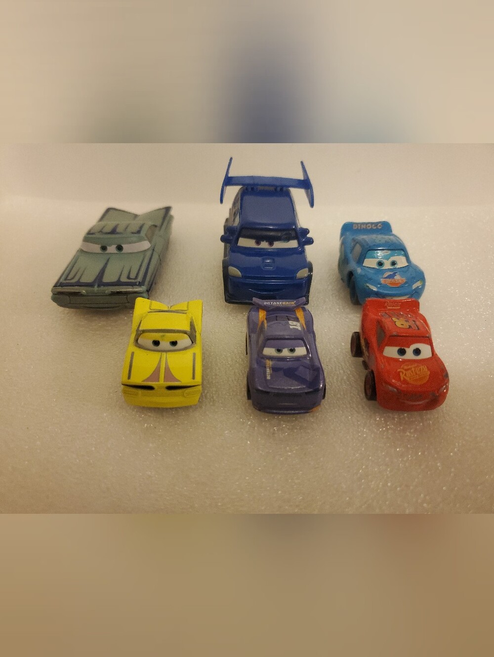 Disney Pixar Cars Mixed Lot of 6 Toy Cars Vehicle Collection Multicolor diecast